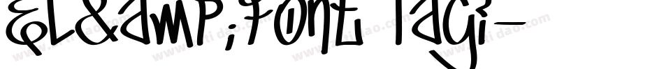 El&Font Tag!字体转换